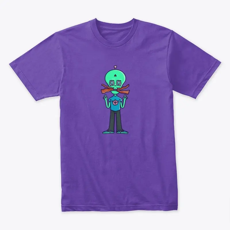 Alienbacon Mascot Tee